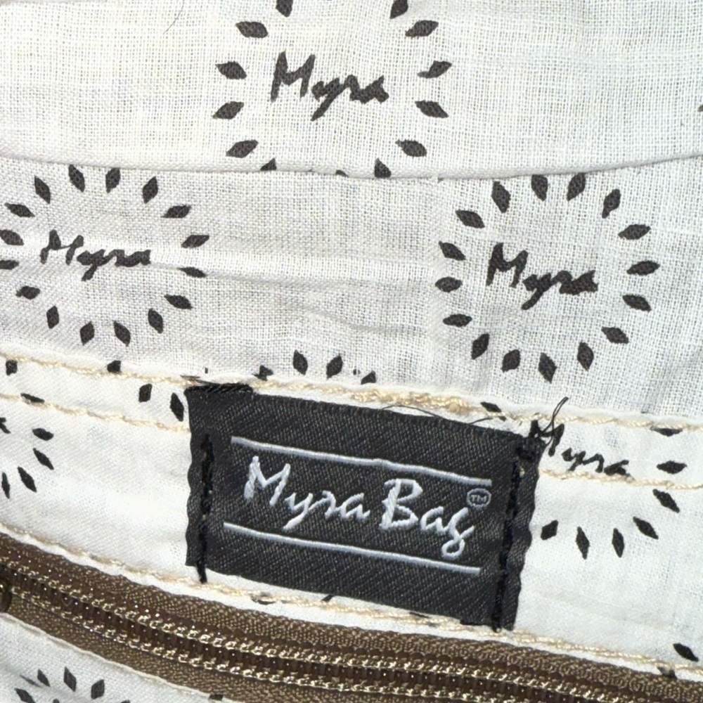Myra bag NWT leather and canvas convertible backpack purse western boho Western - Picture 6 of 10